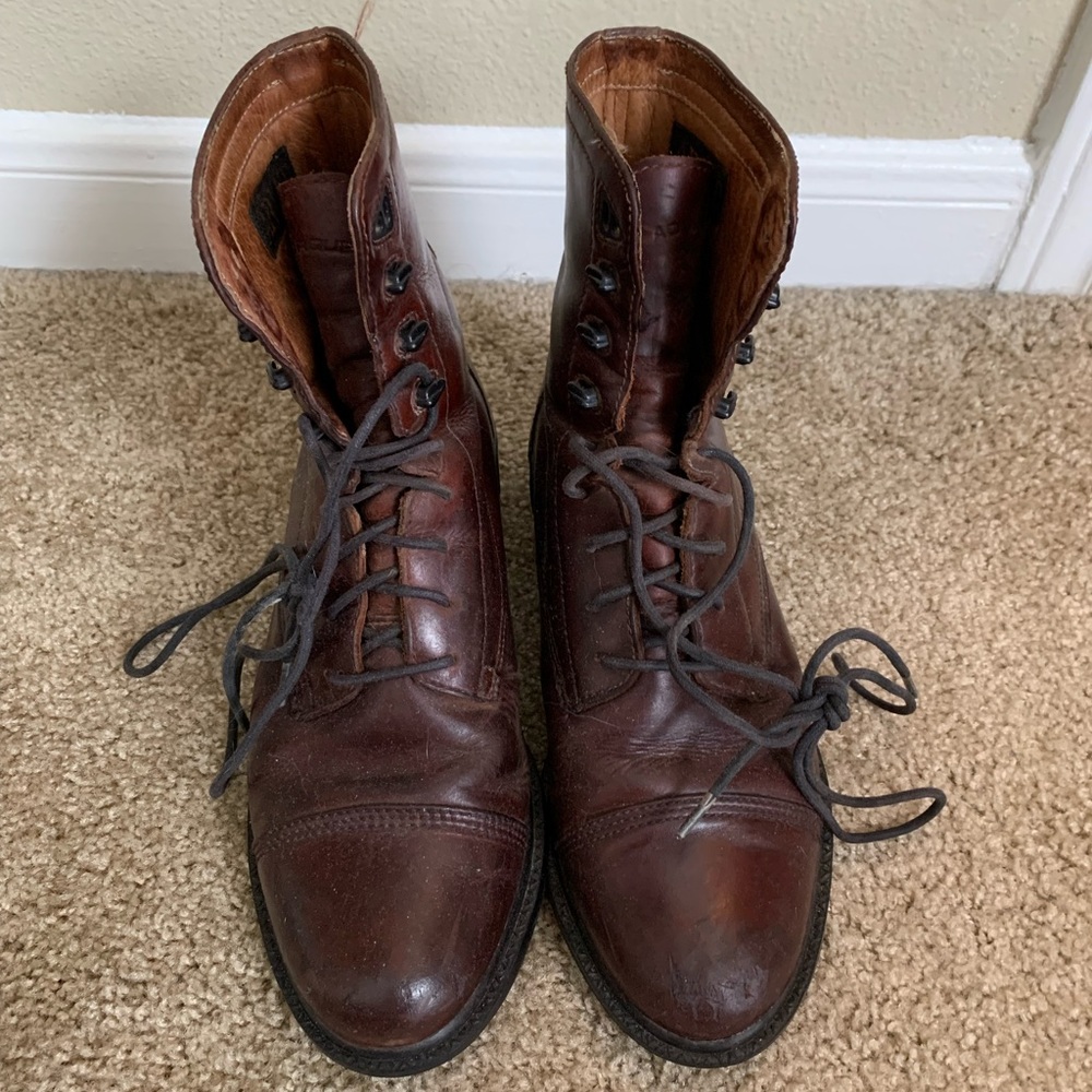 Brown Ariat Paddock Boots